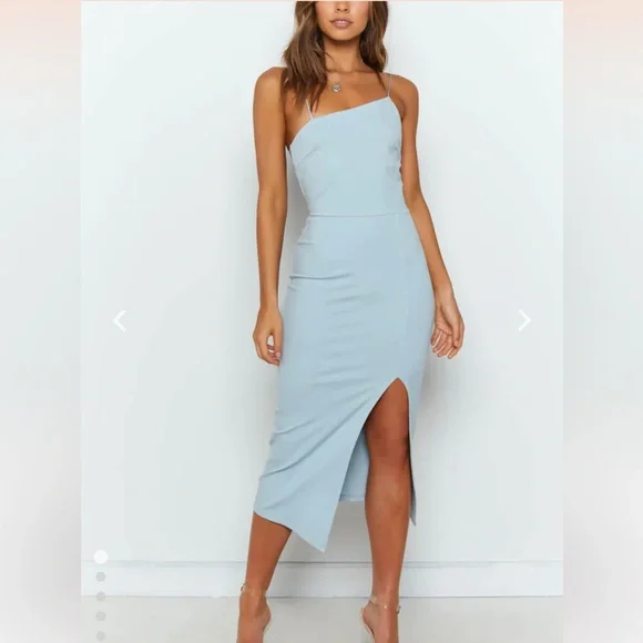 beginning boutique sage green dress Wendy Sage Maxi Dress - US 4 main image 1